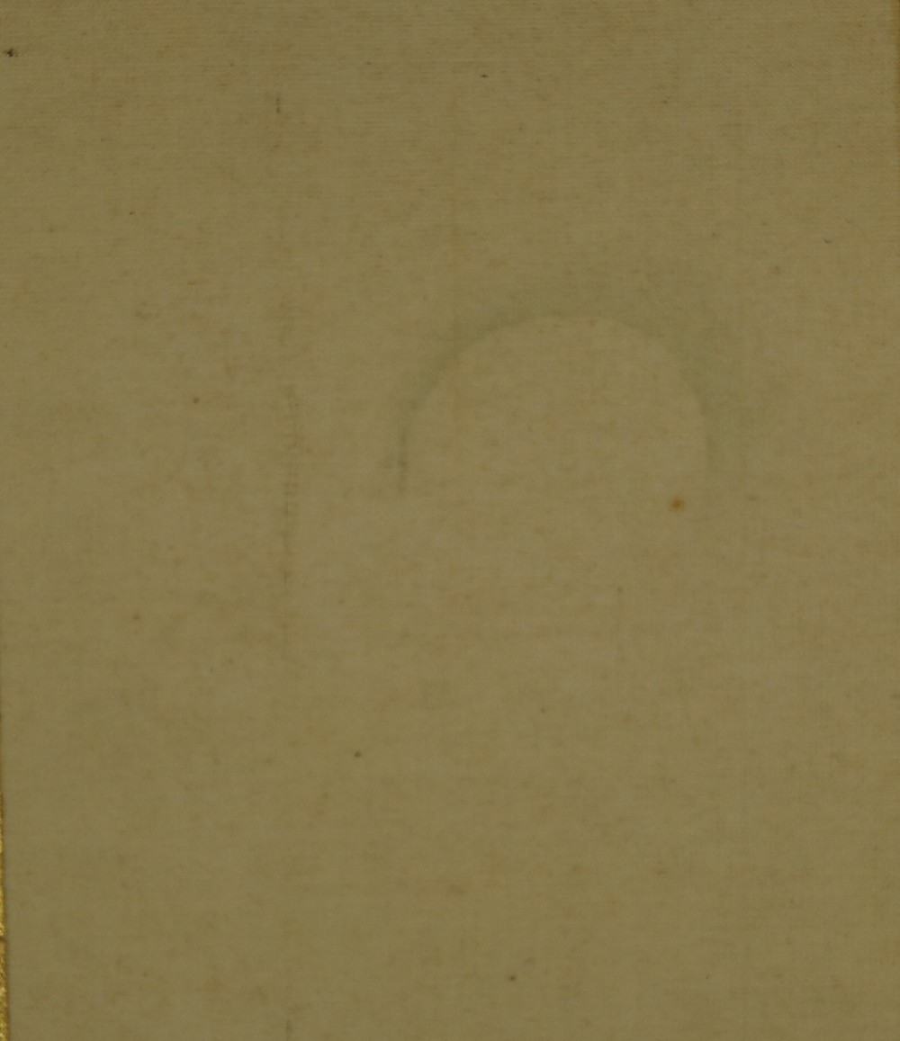 Faintly translucent moon motif close-up