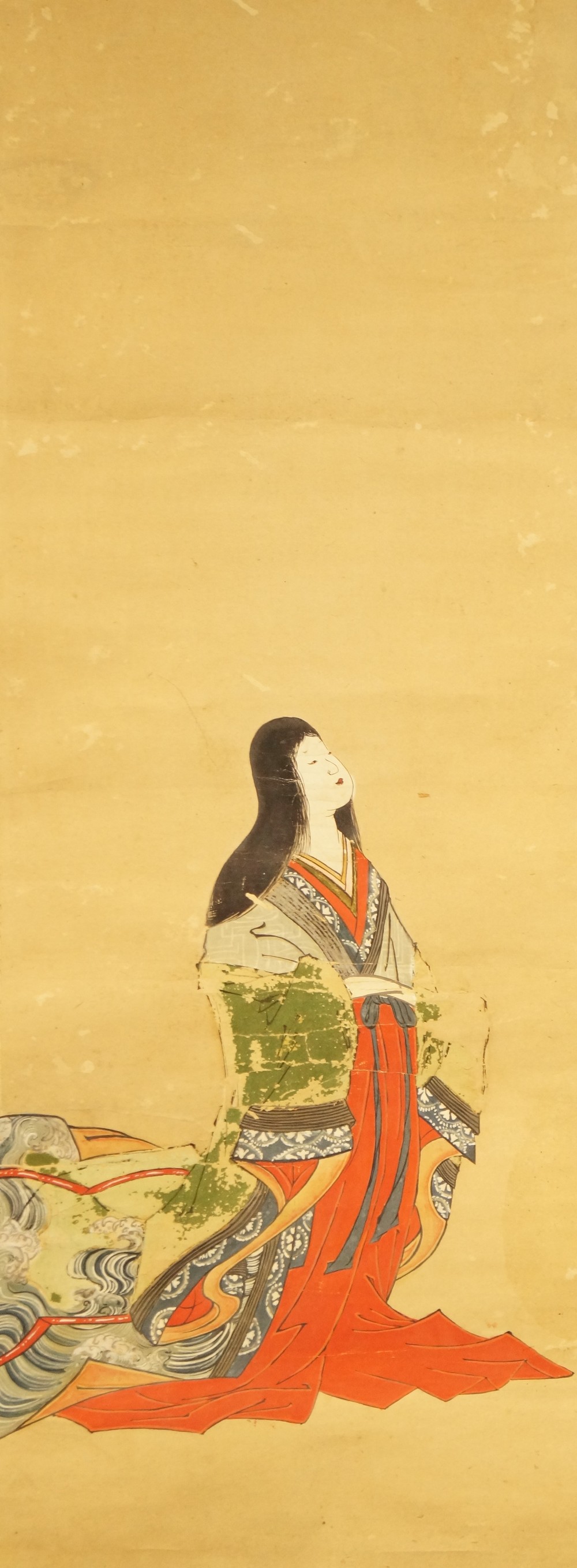Hoefische Dame der Heian-Zeit Gesamtmotiv ohne Rahmung