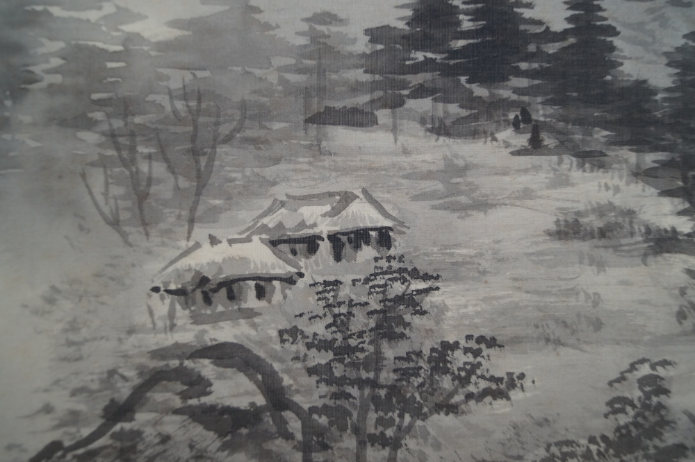 Paysage Gros plan sur le village