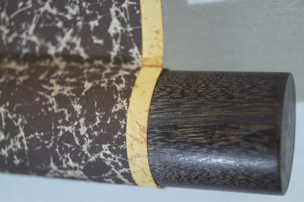 Kakemono Alte Kiefer Rollendetail
