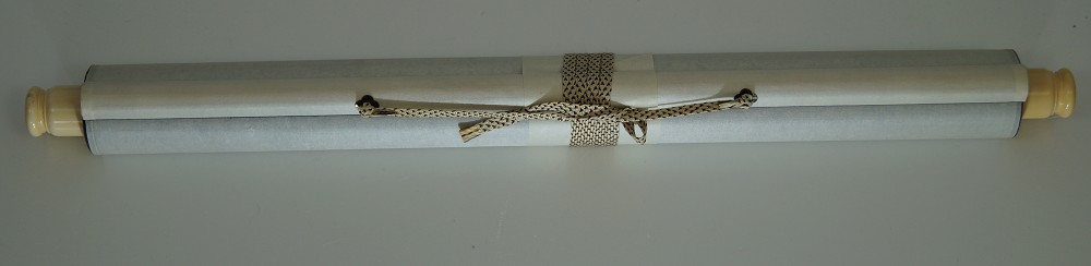 Calligraphy Hanging Scroll Kakemono Rolled Up