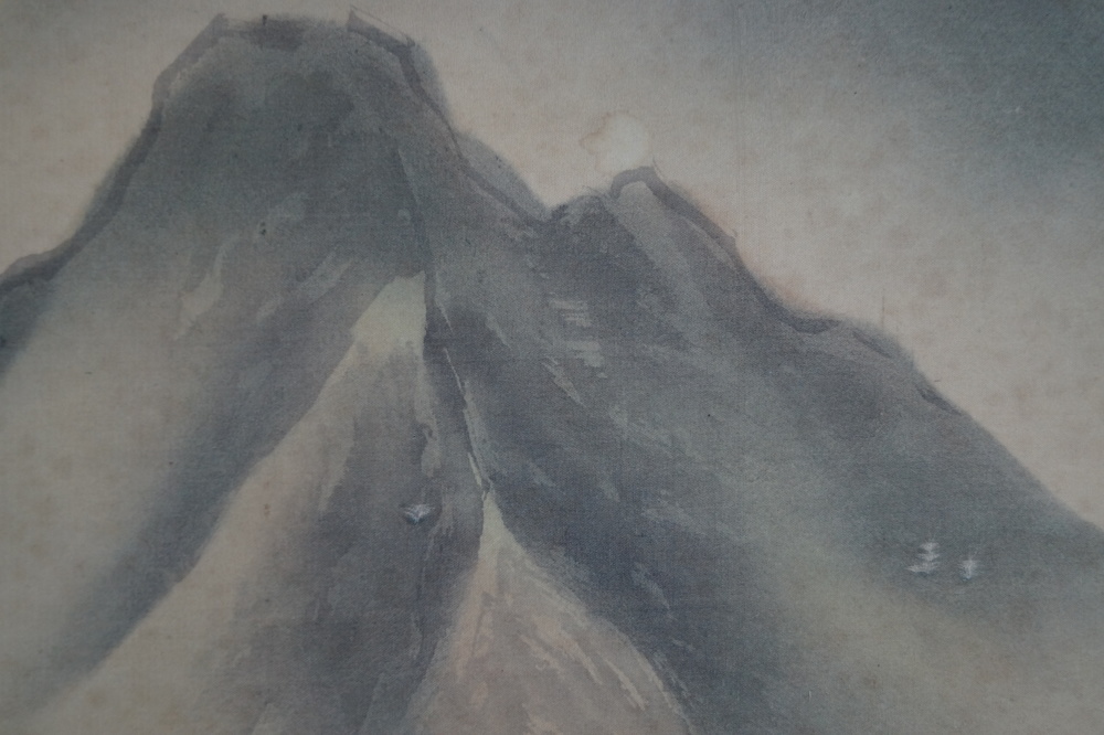 Paysage paysage montagneux gros plan 2