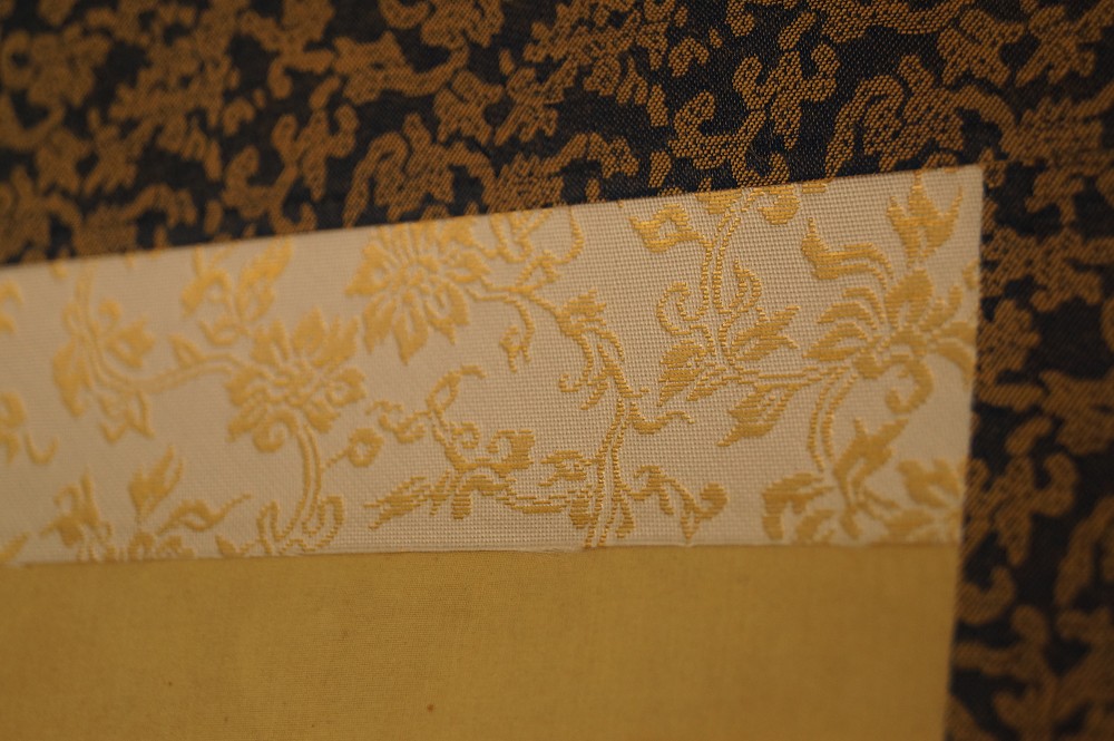 Landschafts Kakemono Montierungsdetail