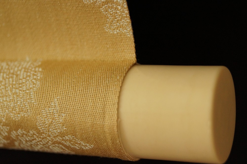 Krajobrazowe kakemono szczegół zwoju