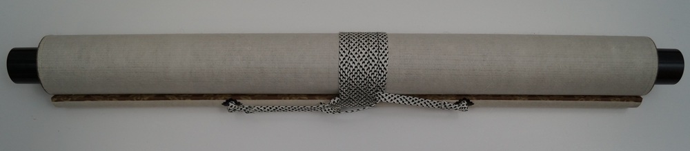 Bodhidharma Daruma kakejiku enrollado
