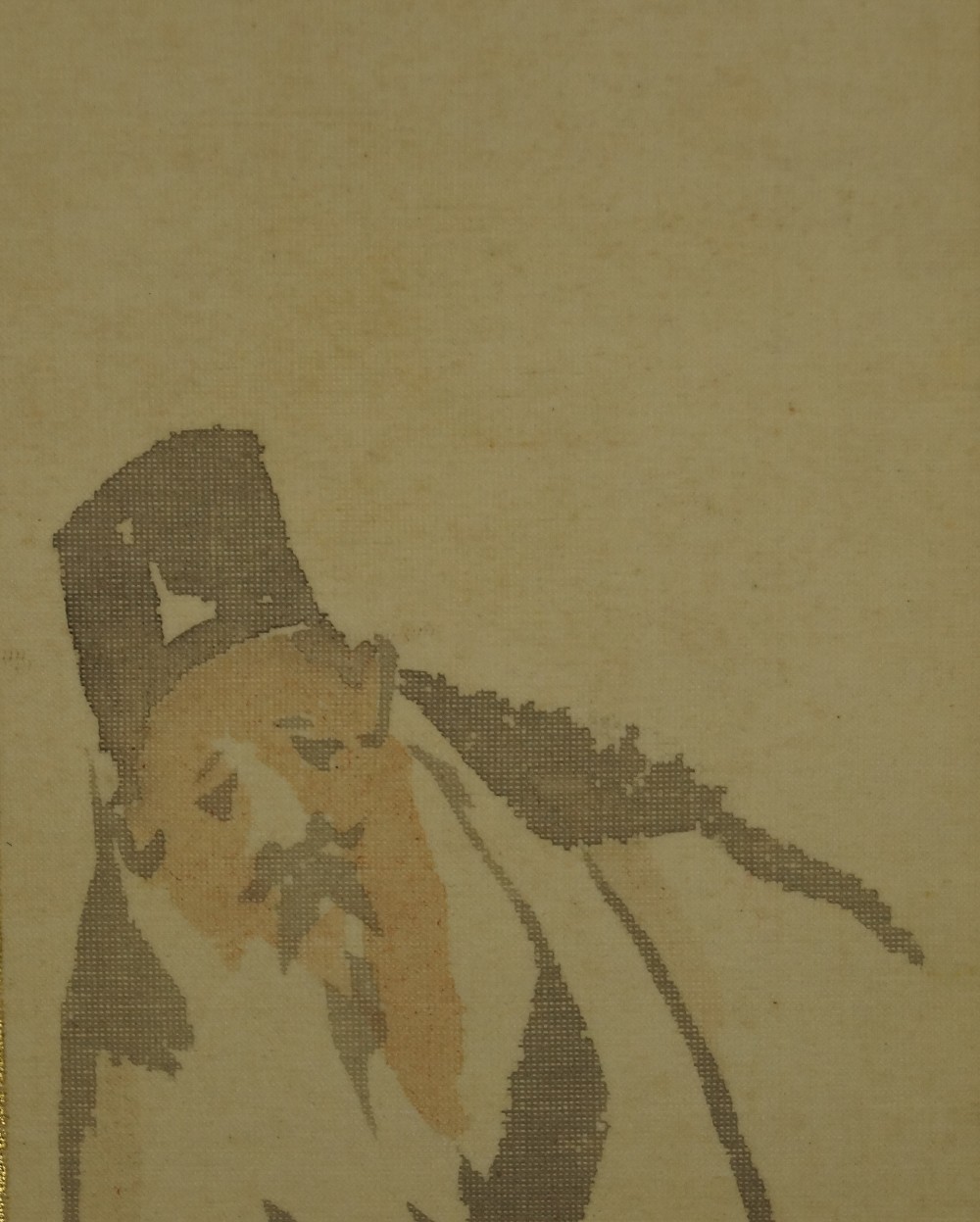 Bearded Scholar Full Motif Without Mounting