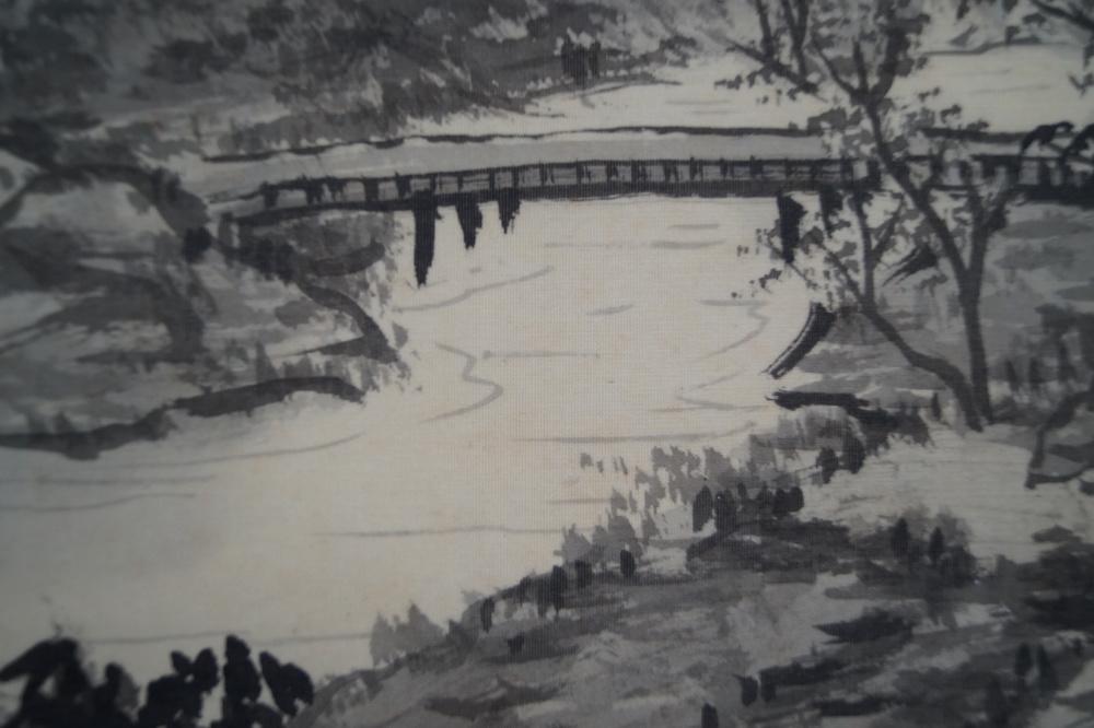 Paysage Pont gros plan