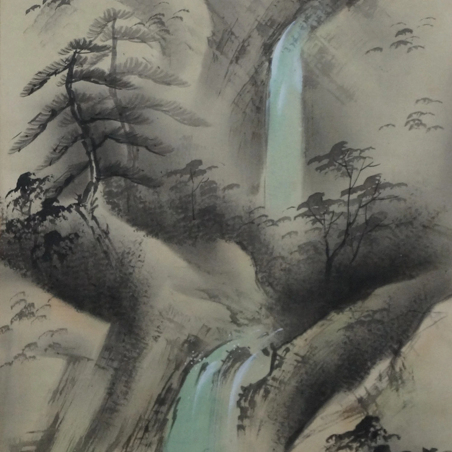 Wasserfall Motiv Nahaufnahme Vorschau