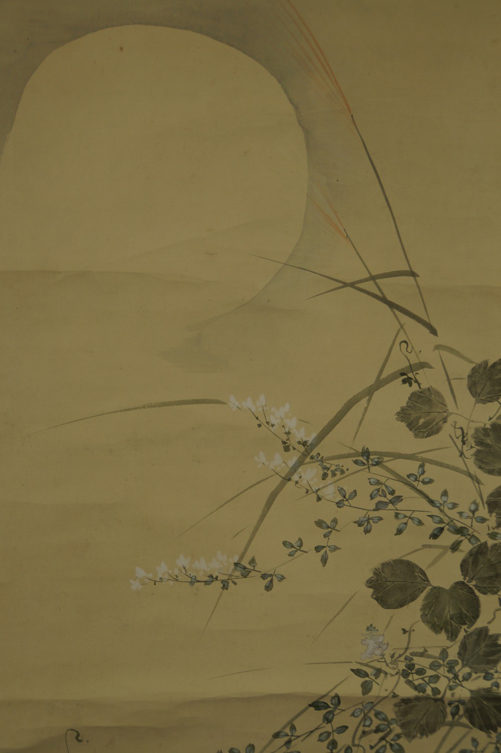 Herbes sous le clair de lune par Shodo motif de lune gros plan 2