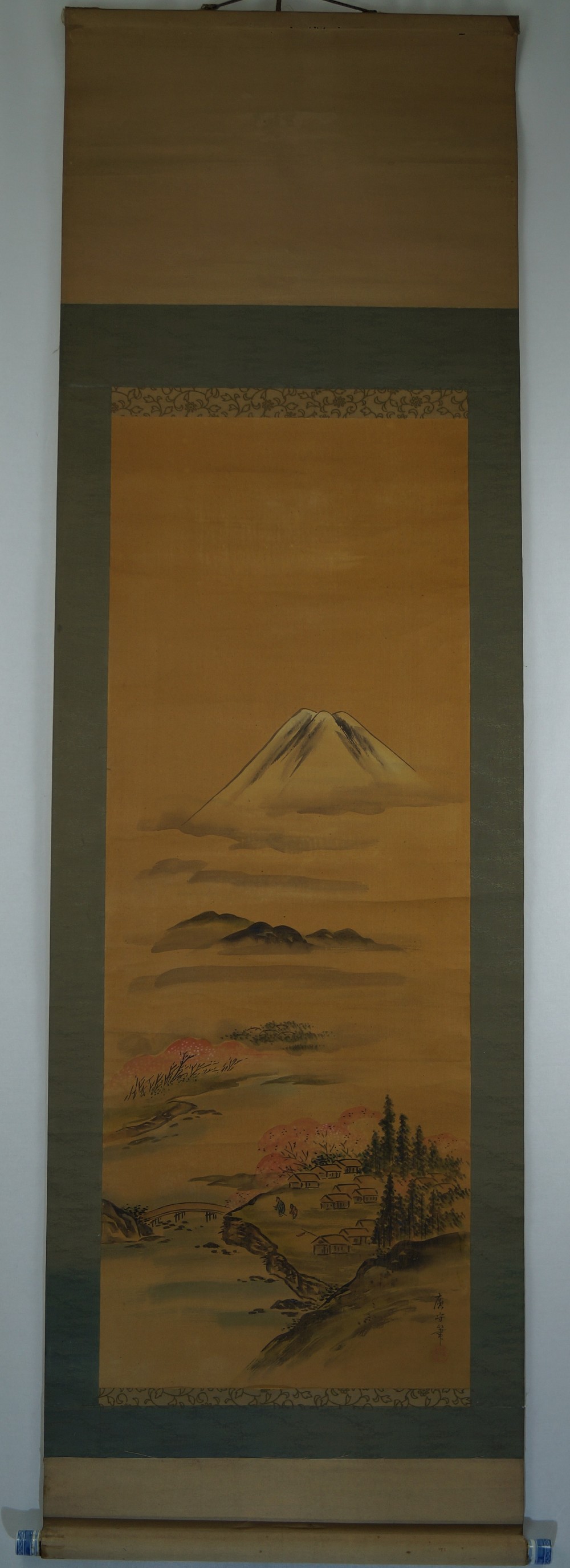 Berg Fuji Rollbild Gesamtansicht Rollbild