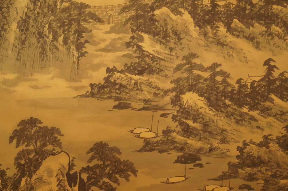 Kakemono paysage XXL Gros plan paysage 3