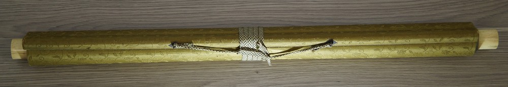 Kakemono legenda Takasago zwinięte
