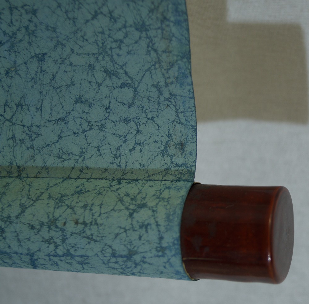 Opa und Enkel Rollbild Rollendetail