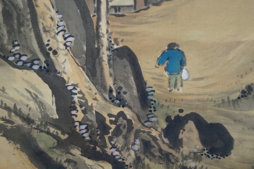 Paysage Gros plan du voyageur
