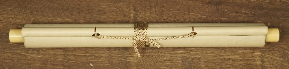 Bodhidharma, kakemono enrollado
