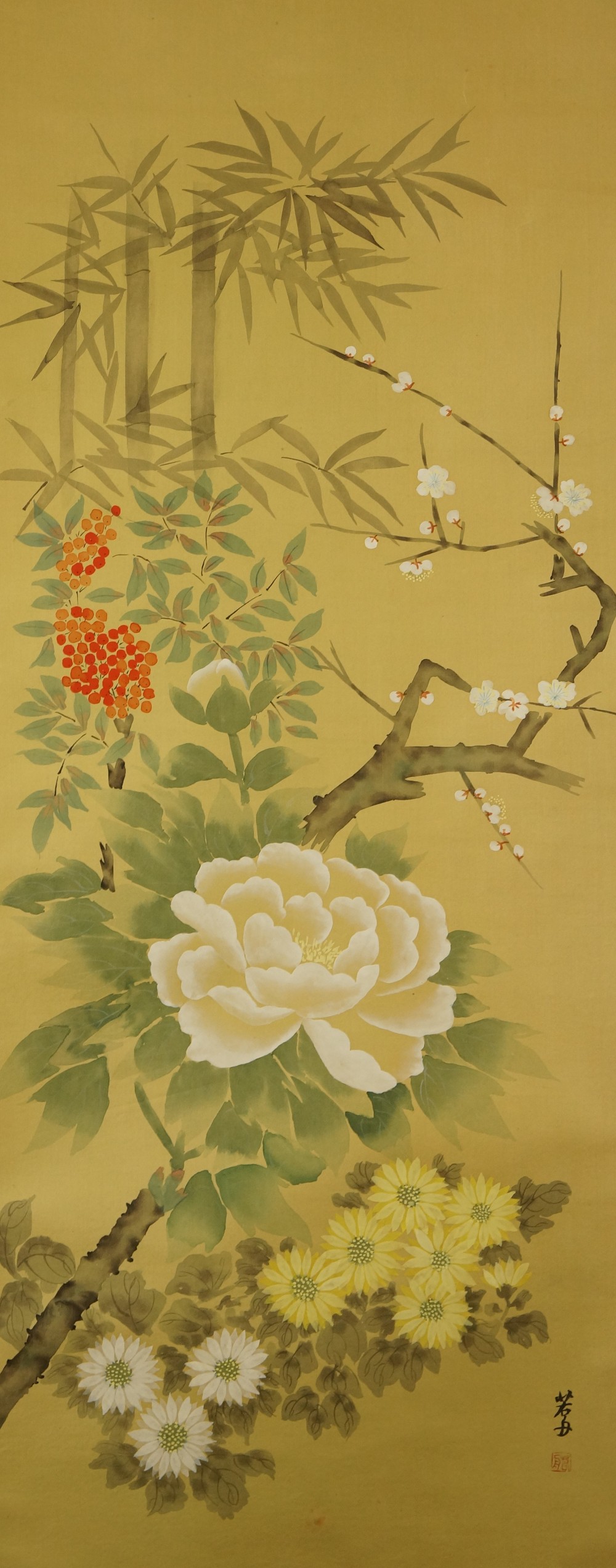 Fleurs Motif d'ensemble sans montage