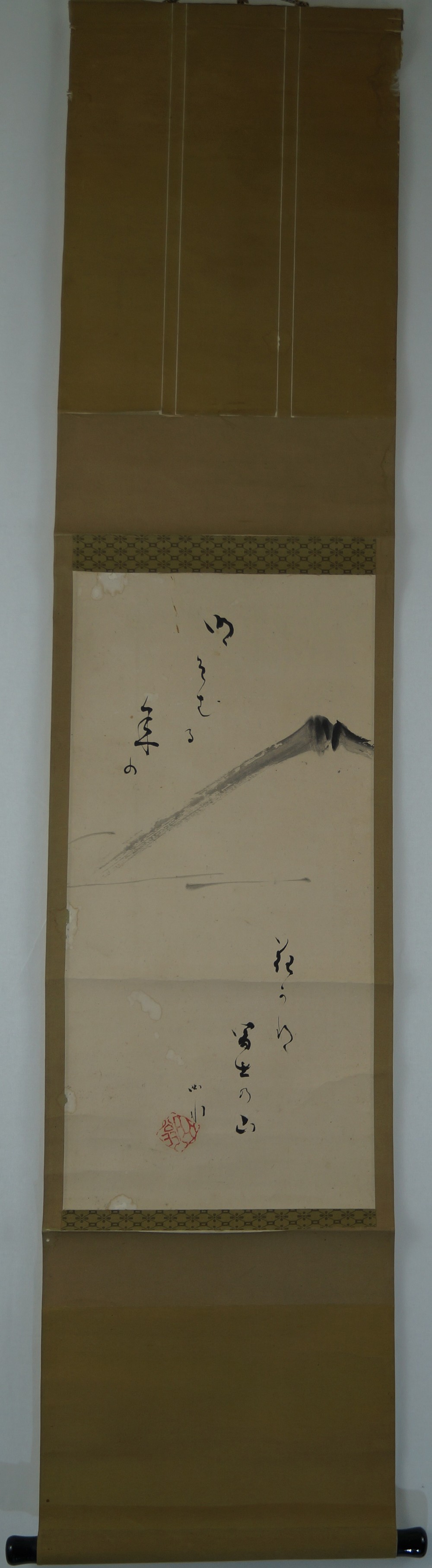 Kakemono Mont Fuji vue d'ensemble du rouleau suspendu