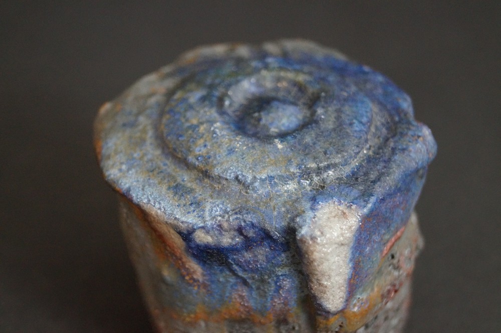 Sake Schale Guinomi Wabi Sabi Boden Nahaufnahme 1