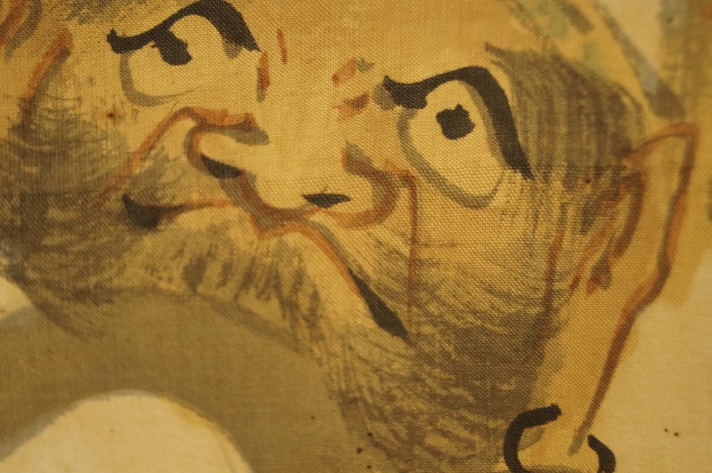 Bodhidharma Daruma Motiv Nahaufnahme 7