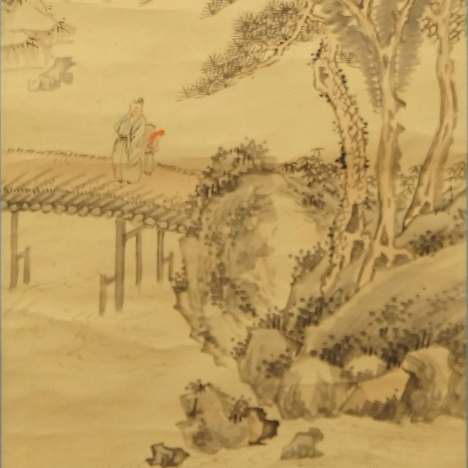 Landschafts Kakemono Motiv Nahaufnahme Vorschau