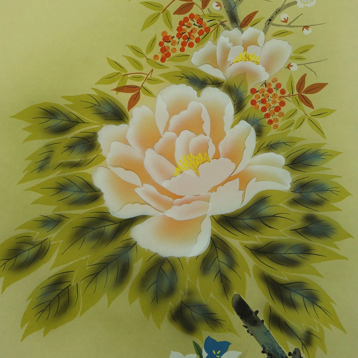 Blumen Rollbild Motiv Nahaufnahme Vorschau