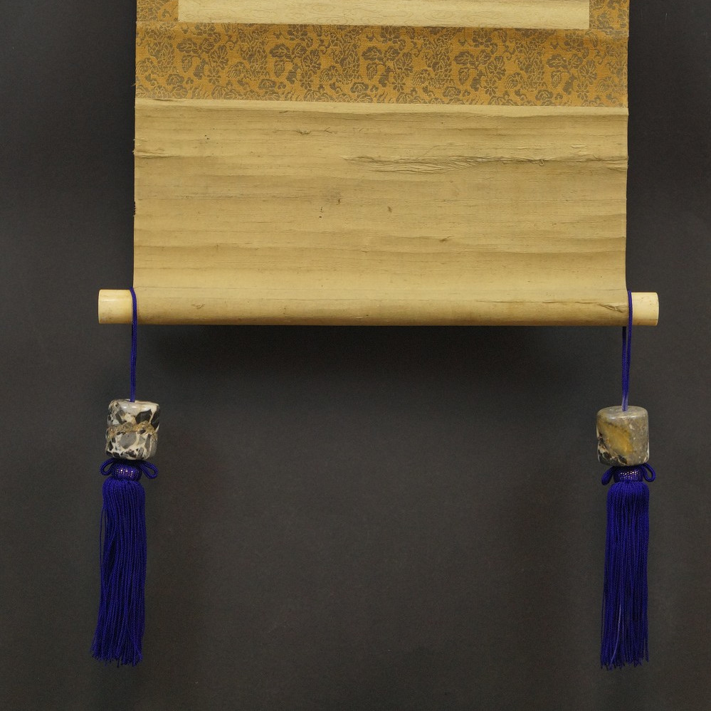 Fuchin Dairiseki marble cylinder motif close-up preview