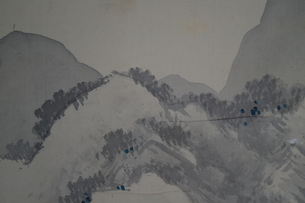 Paysage paysage de montagne gros plan 2