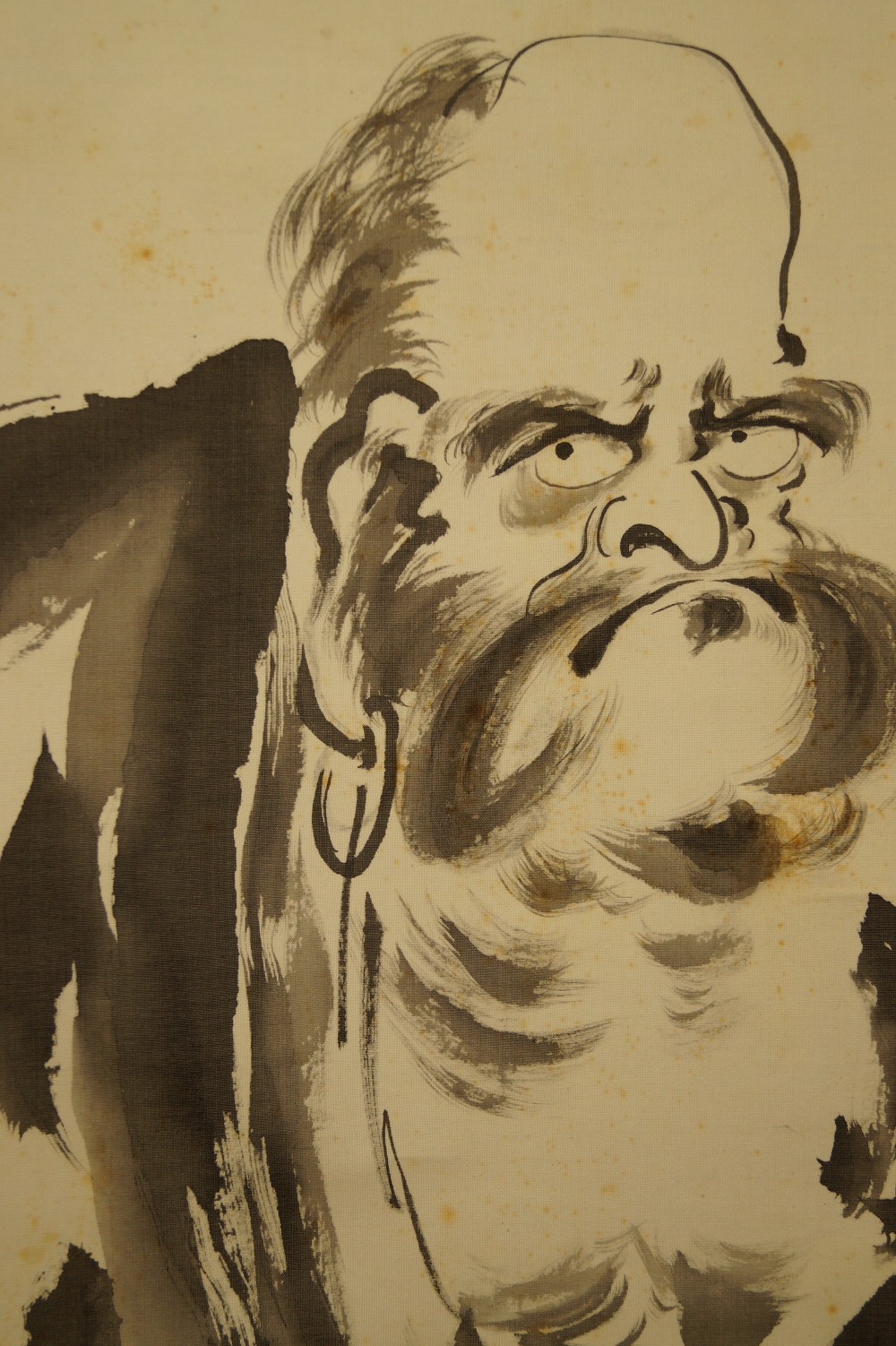 Bodhidharma Daruma Motiv Nahaufnahme 2