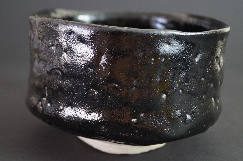 Chawan di Seto di Haruo Kato vista laterale 2