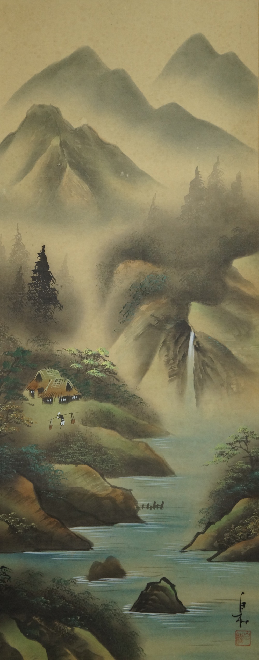 Paysage motif complet sans montage
