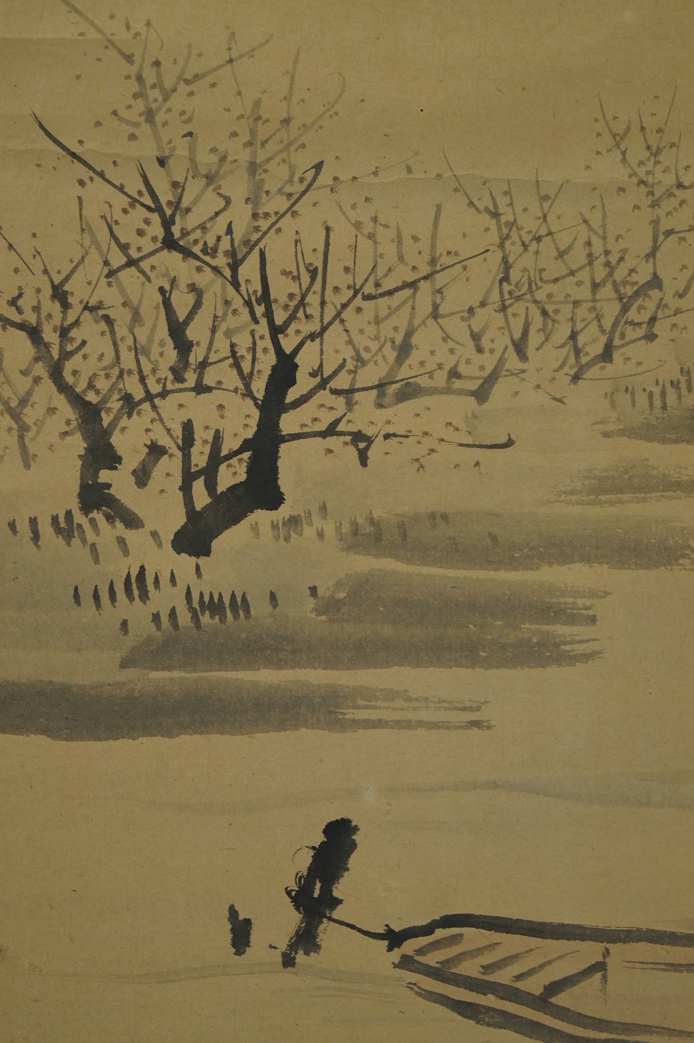 Kakemono paysage gros plan du motif 2