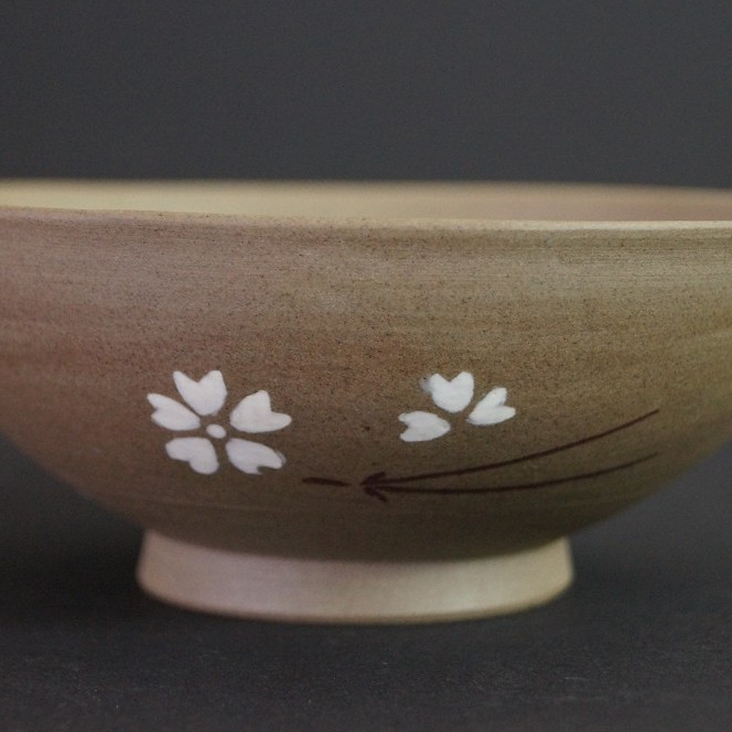 Chawan sakura Koda anteprima primo piano del motivo