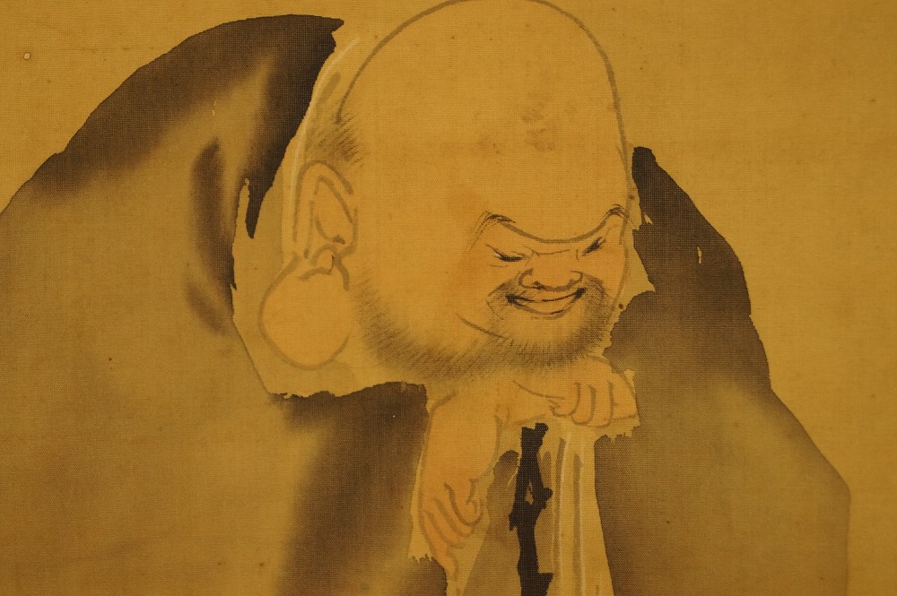 Hotei Kakemono Hotei Motiv Nahaufnahme 2