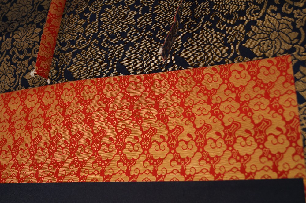 Herzsutra Kakemono Montierungsdetail