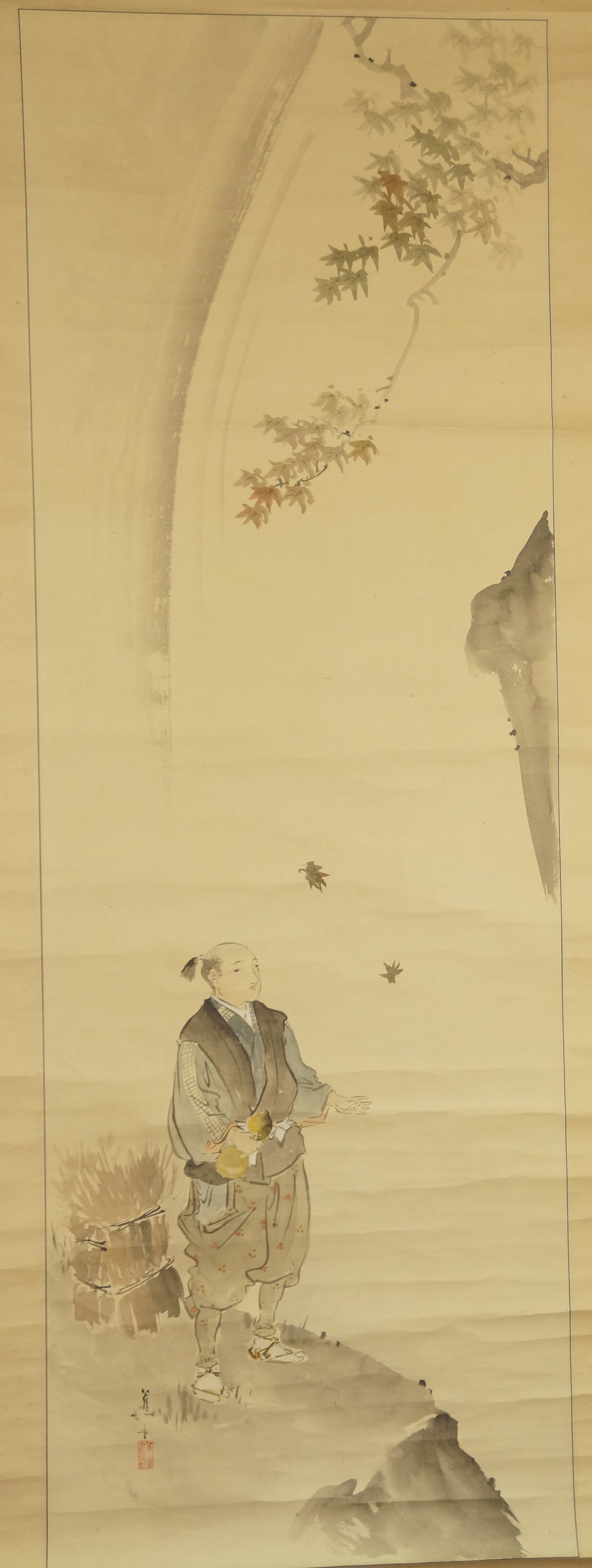 Homme à la cascade par Shodo motif complet sans montage