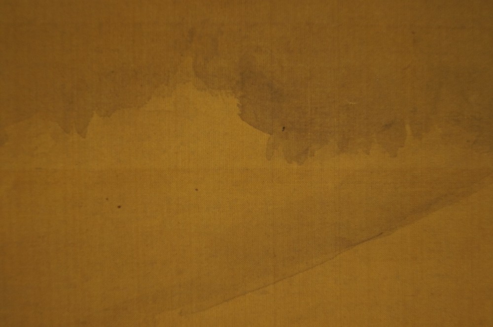 Fuji-San behind pine hill by Kano Naganobu landscape close-up 1