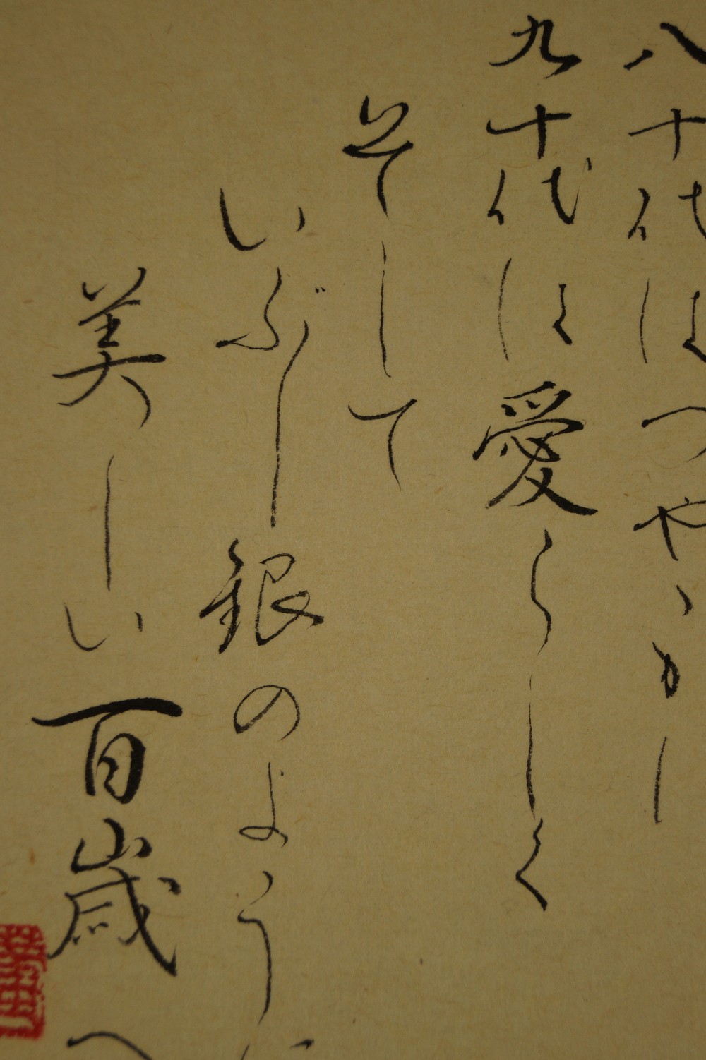 Calligraphy calligraphy close-up 1