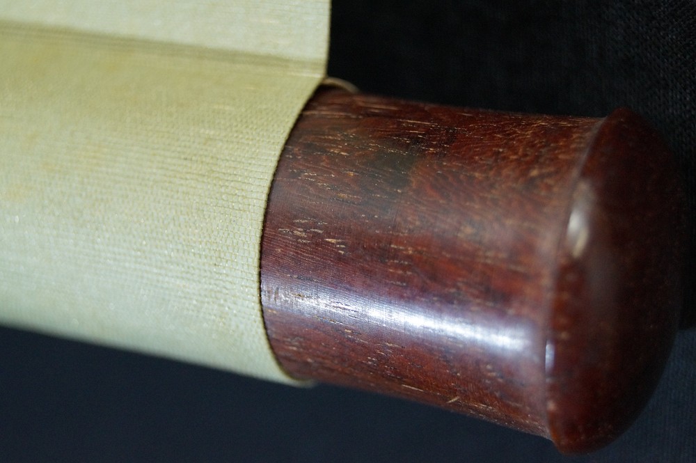 Calligraphy scroll detail
