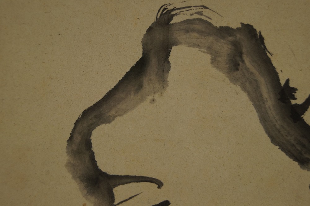 Vogel auf Kiefernzweig von Akiaki Okamoto Kiefer-Motiv Nahaufnahme 4