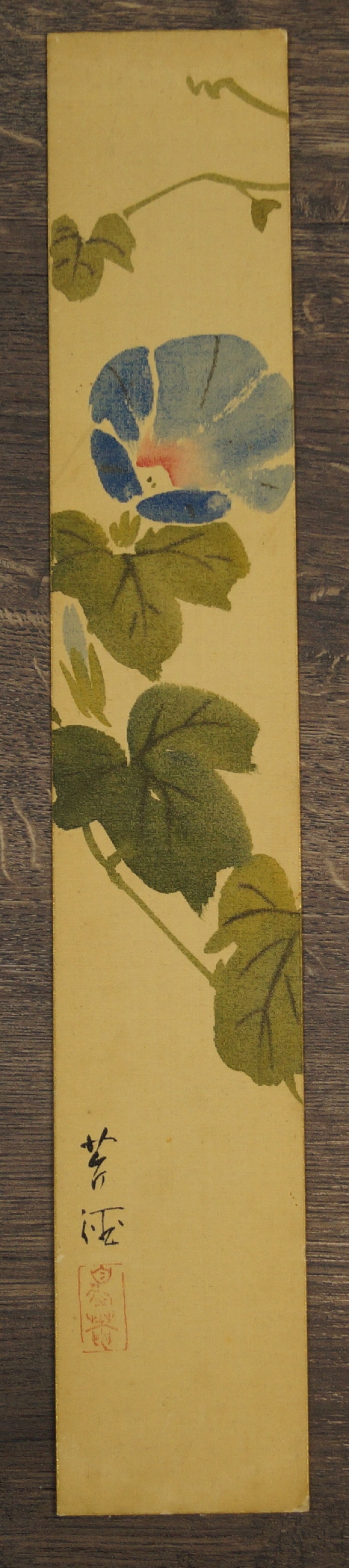 Japanisches Gemaelde Iris Gesamtansicht 2