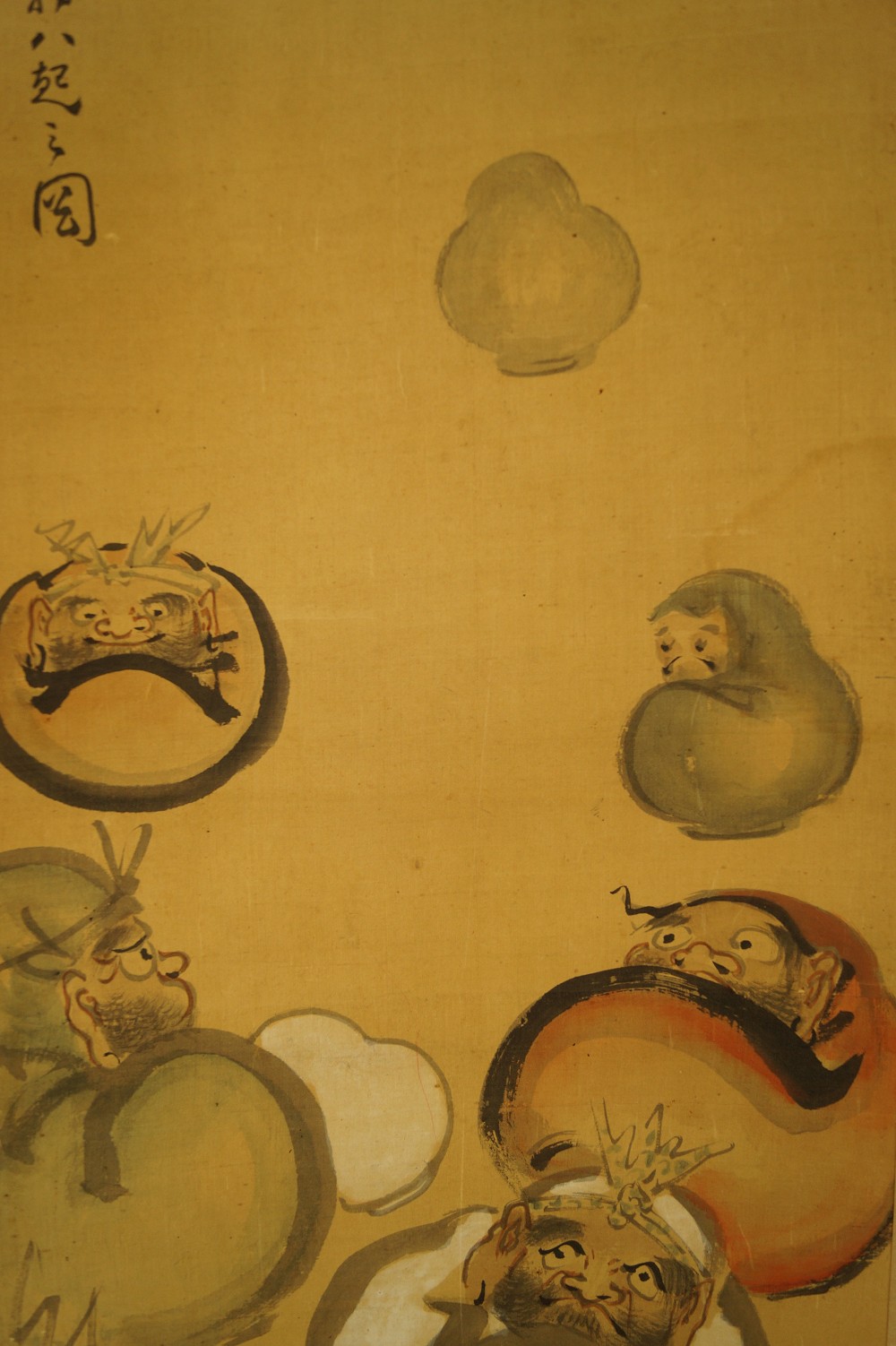 Bodhidharma Daruma Motiv Nahaufnahme 1
