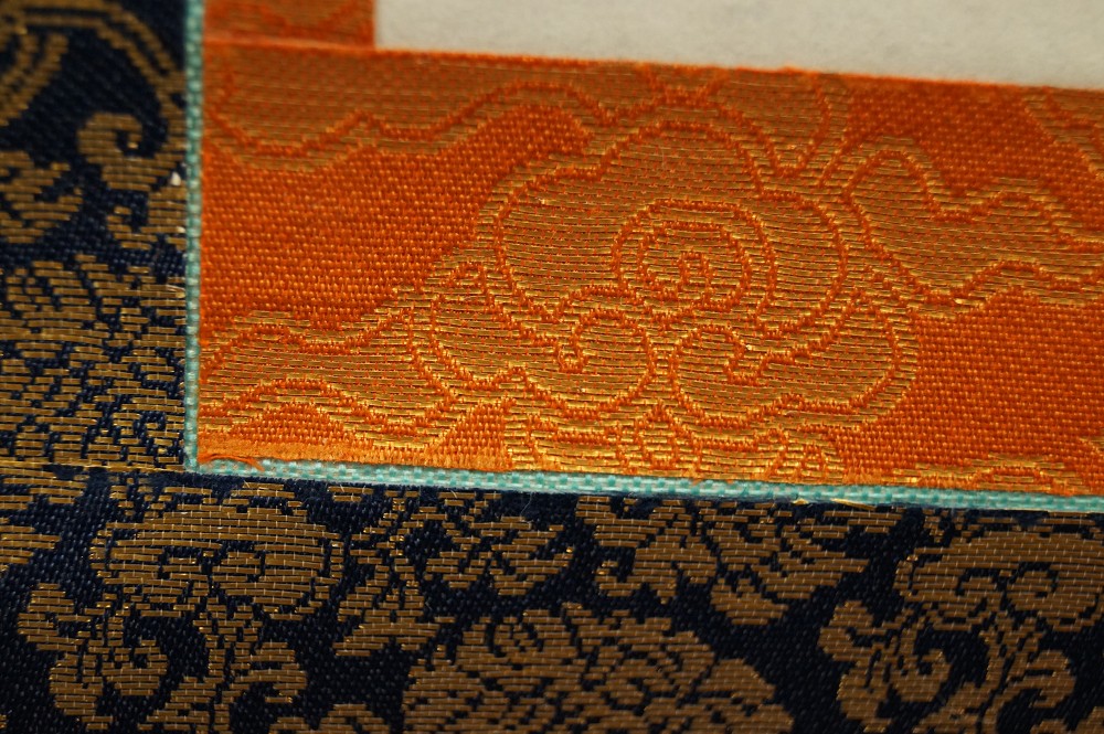 Zen Kalligrafie Herzsutra Montierungsdetail 2