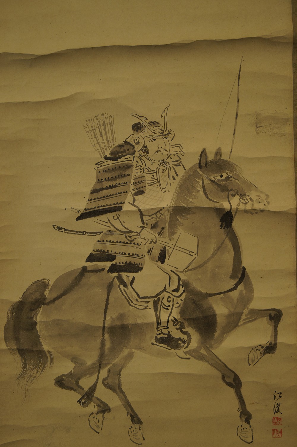 Samuraikrieger Gesamtmotiv ohne Rahmung