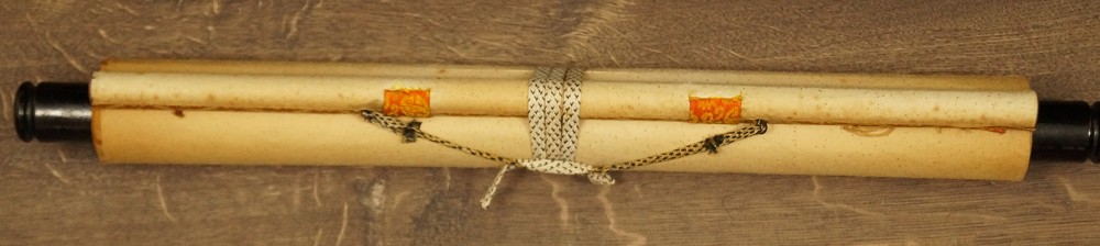 Heart Sutra Kakemono Rolled Up