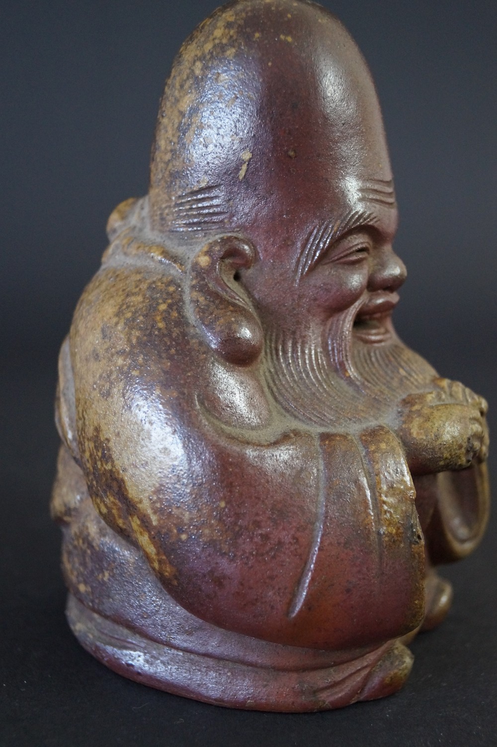 Fukurokuju Figur Seitenansicht