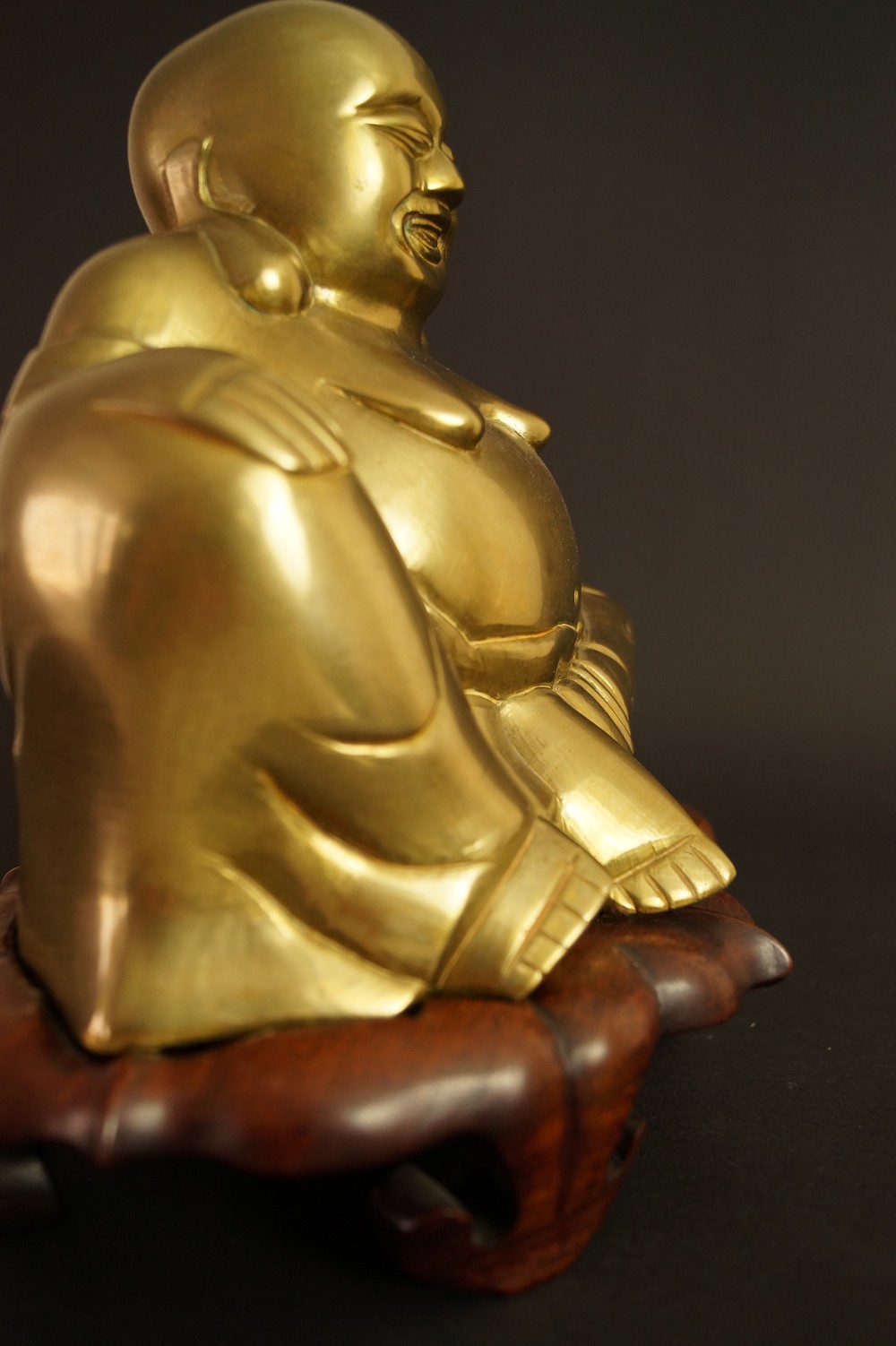 Hotei-Figur Seitenansicht 2