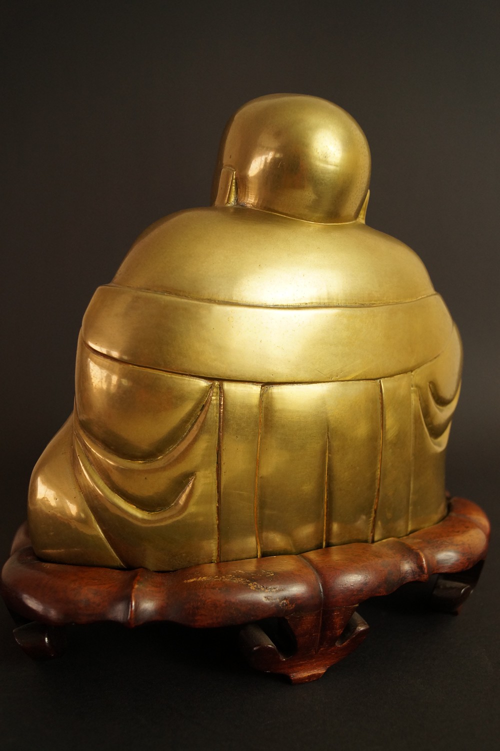 Hotei-Figur Rueckansicht