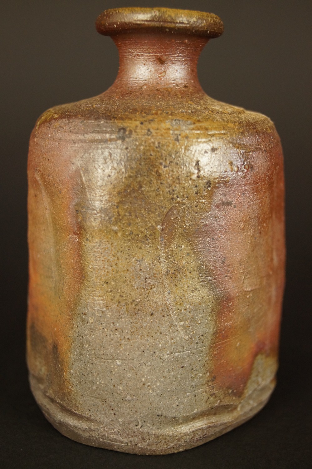 Bizen Tokkuri von Harada Totsuki Seitenansicht 1