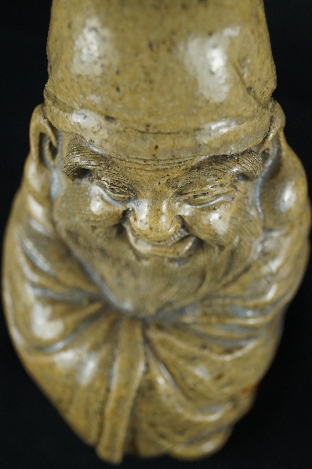 Figura de Jurojin primer plano del rostro 4