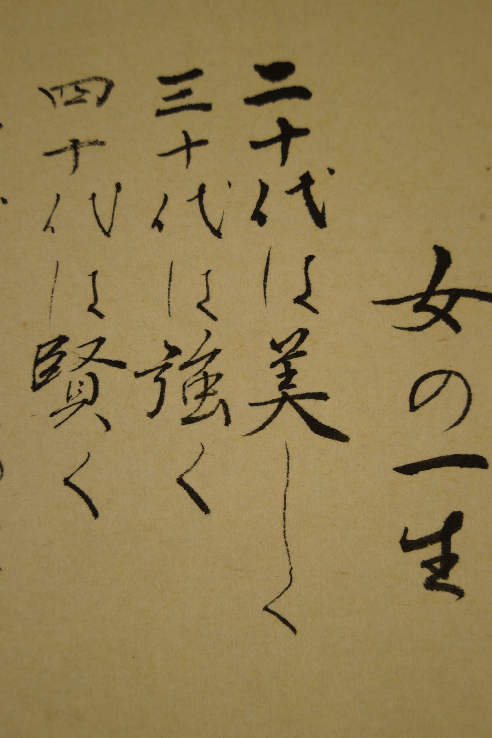 Calligraphy calligraphy close-up 3